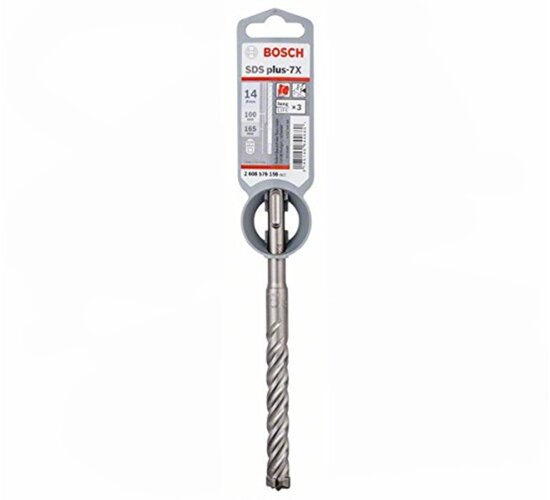 Bosch  SDS Plus-7X  Beton und Mauerwerk, 14 x 100 x 165 Professional Hammerbohrer