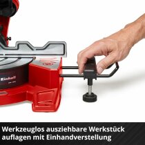 Einhell Akku-Zug-Kapp-Gehrungssäge 36V TE-SM 36/8 Li-mit Akk4 Ah u / Ladegerät