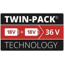 2 x Einhell 4,0 Ah Akku und 2 x Ladegerät Power X-Change Li-Ion,18V + Koffer