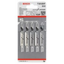 Bosch Stichsägeblätter T101BIF 5 Stück...