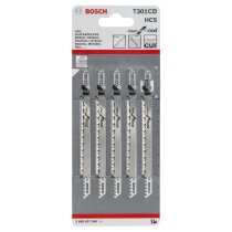 Bosch 5x Stichsägeblatt T301CD Clean for Wood