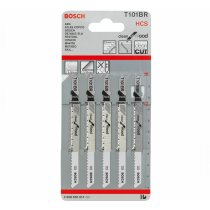 Bosch Stichsägeblatt T 101 BR Clean for Wood, 5er-Pack