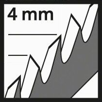 Bosch Stichsägeblatt T344DP, Precision for Wood, 5er-Pack