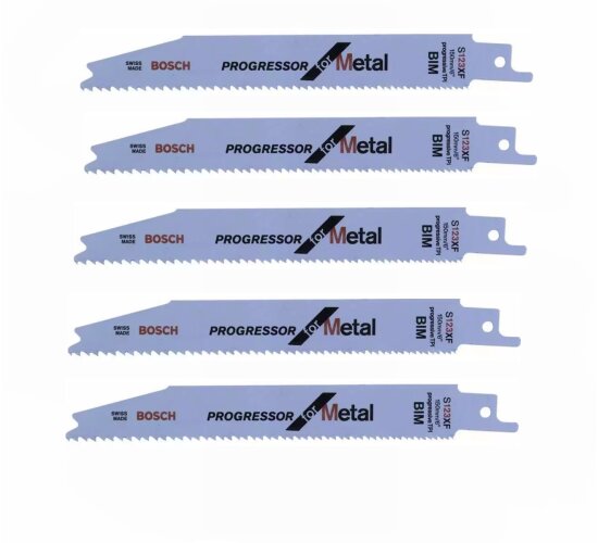 Bosch  5 x Säbelsägeblatt S123XF Flexible  for Metal