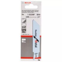 Bosch Säbelsägeblatt S522BF, Flexible for...