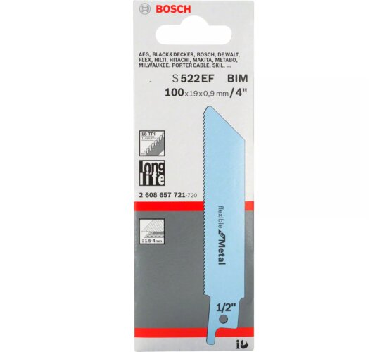 Bosch Säbelsägeblatt S522EF, 5 Stück