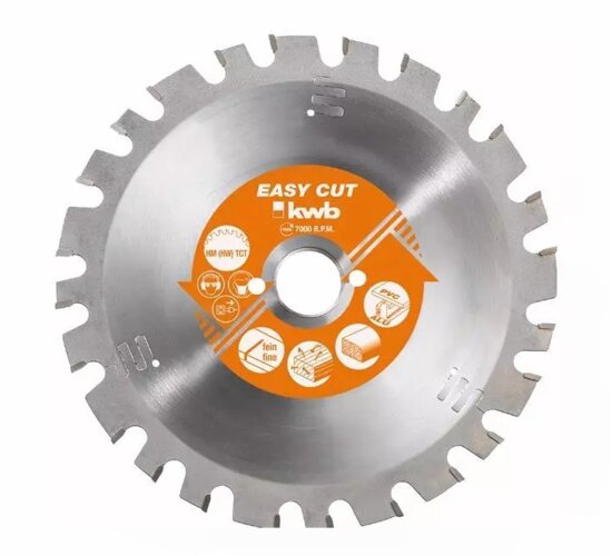 KWB Easy Cut HM Kreissägeblatt HM Ø 210 x 30 Z34 Allzweckblatt E78