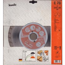 KWB Easy Cut HM Kreissägeblatt HM Ø 210 x 30...