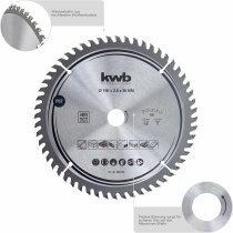 kwb Kreissägeblatt 210 x 30 mm Z 64 für Arbeitsplatten & Holz