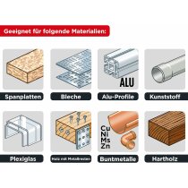 kwb Kreissägeblatt 190 x 30 Z30 Nagelfest, für Holz MetalleKunstoffe