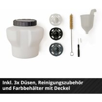 Einhell Akku-Farbsprühsystem TE-SY 18/90 Li-mit Akku 4.0 Ah + Ladegerät