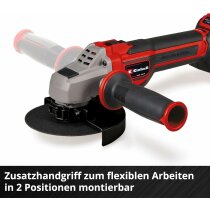 Einhell Professionel Akku-Winkelschleifer TP-AG 18/125 CE Q Li-18V Solo + Trennscheiben