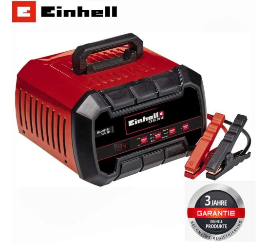 Einhell Auto  KFZ Batterie-Ladegerät CE-BC 30 M 12V - 30A 24V - 15A