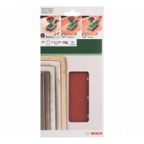 Bosch Schleifblatt Klett 10 x, 115 x 230 mm, K 60...