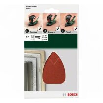 Bosch Schleifblatt 6 Stk, 95 x 135 mm K 80  120 180...