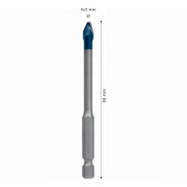 Bosch EXPERT HardCeramic  Ø 6 HEX-9 Bohrer...