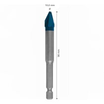 Bosch EXPERT HardCeramic  Ø 10 HEX-9 Bohrer...