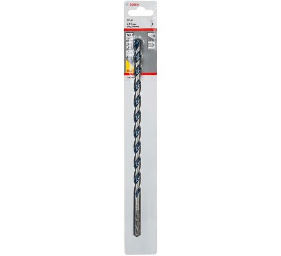 Bosch Professional 1x CYL-5 Betonbohrer für Beton, Ø 10 x 250 mm, Robust Line, Zubehör Schlagbohrmaschine)