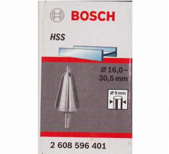 Bosch Blechschälbohrer, zylindrisch 16-30,5 mm, 76 mm, 9 mm