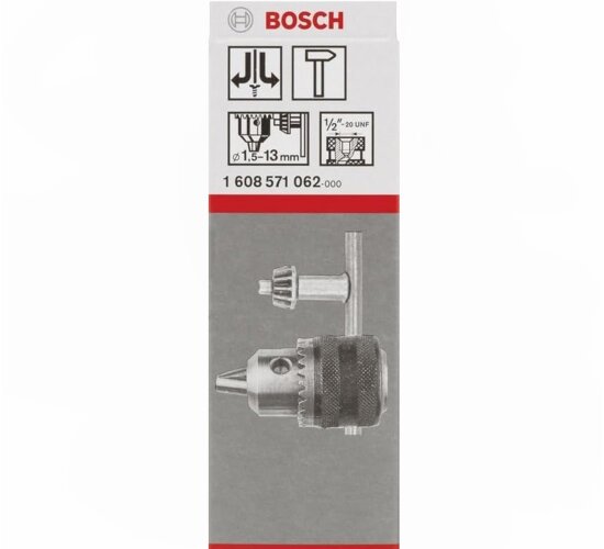 BOSCH Zahnkranzbohrfutter Bohrfutter 1,5-13 mm, 1/2