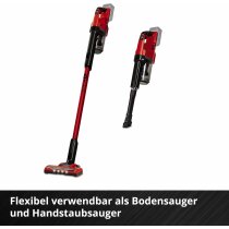 Einhell Stielstaubsauger TE-SV18 Li 18V mit Akku 2.5 Ah + Ladegerät Saugschlauch