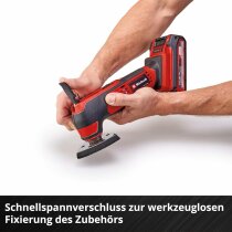 Einhell Multifunktionswerkzeug TE-MG 18/1 Li 18V ohne Akku / Ladegerät