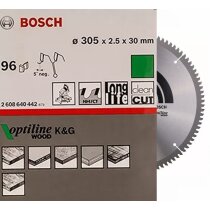 Bosc Kreissägeblatt 305 mm x 2,5 x 30 mm x 96 Z...