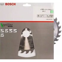 BOSCH Kreissägeblatt  Ø 165 mm, 24 Zähne Optiline Holz für Handkreissägen,