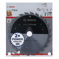 Bosch Professional Kreissägeblatt  Ø 165mm, 24Z Standard for Wood,