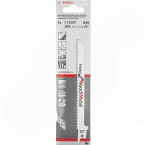 BOSCH Säbelsägeblatt S 711 DF, Heavy für Wood and Metal, 5-er Pack,