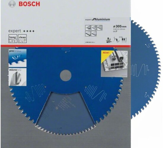 Bosch Kreissägeblatt  305 x 30 x 2,8 mm, 96 Z Expert for Aluminium,