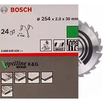 Bosch HM Sägeblatt  254x2,0x30mm Z=24 WZ/N Optiline Wood