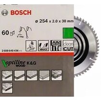 Bosch  Pro  Kreissägeblatt, 254 x 2 x 30 mm, 60 Z...