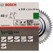 Bosch  Pro  Kreissägeblatt, 216 x 2,8 x 30 mm, 48 Z...