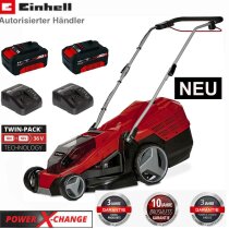 Einhell Rasenmäher GE-CM 36/43 Li M 36V (2x18V ) 43...