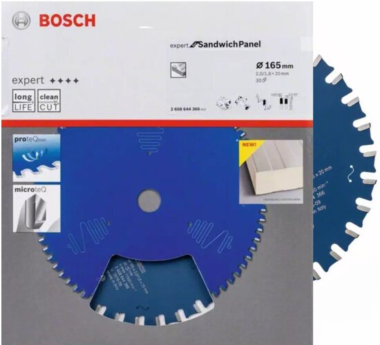 Bosch Kreissägeblatt  165 x 20 x 2,0 mm, 30 Z Expert for Steel,