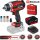 Einhell Pro  Schlagschrauber IMPAXXO 18/450 Akku 4.0 Ah 18V -Koffer 3-Gang-Getriebe, Bürstenloser Motor