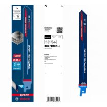 Bosch Thin Tough Metal S1022EHM Säbelsägeblatt (für Edelstahlrohre, L 200 mm