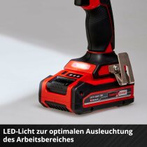 Einhell Professionel Schlagschrauber TP-CI 18/220 Li BL Akku 4.0 Ah Ladegerät