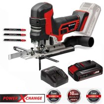 Einhell Professional Stichsäge TP-JST 18/135 Li BL 18V Akku 2.5 Ah + Koffer