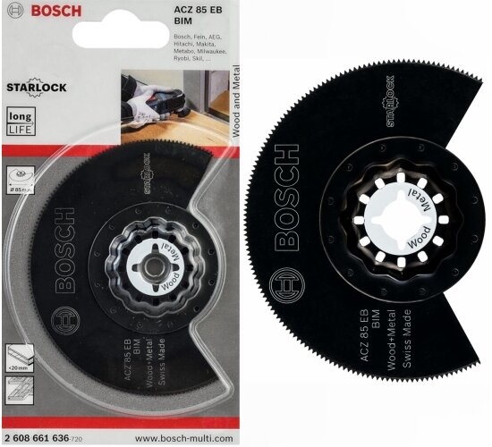 Bosch BIM Segmentsägeblatt ACZ 85 EX, Wood  85 mm