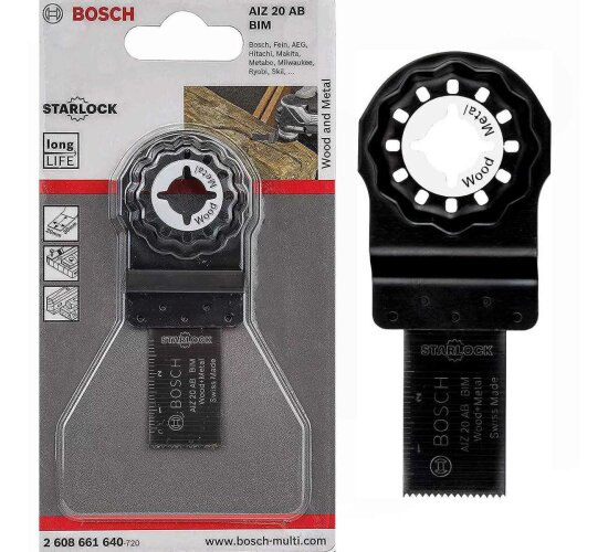 Bosch BIM Tauchsägeblatt AIZ 20 AB Wood and Metal 20x30 mm