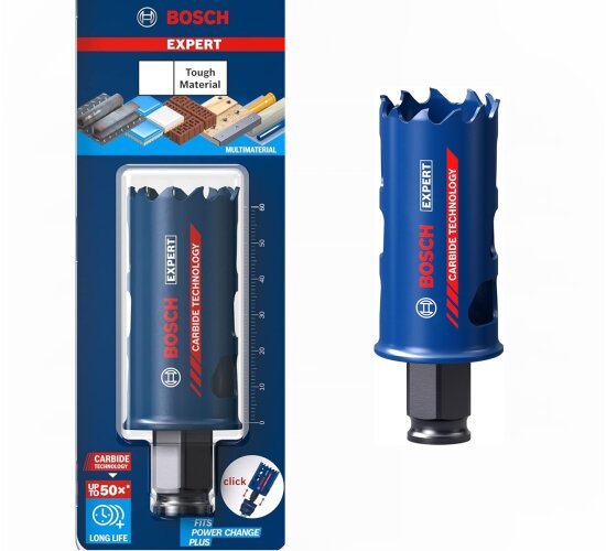 Bosch EXPERT Ø 25 mm Lochsäge Holz Metall Ziegelstein Tough Material