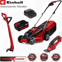 Einhell City Rasenmäher GE-CM 18/30 Rasentrimmer-Grasschere 18V Akku 4.0 Ah