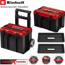 Einhell E-Case L + M Systemkoffer Trolly mit Rädern...