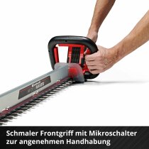 Einhell Akku-Heckenschere ARCURRA 18/55 Akku 4.0 Ah, Ladegerät 18V + Pflegespray