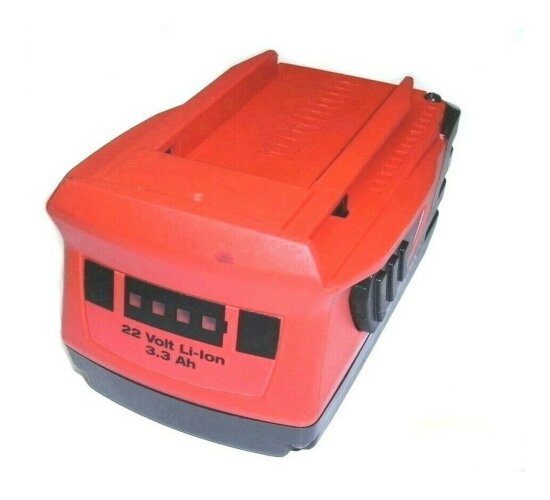 Original Hilti Akku  B 22 /3.3  Ah Li  22 V - 21,6 V  Neubestückt  3300 mAh