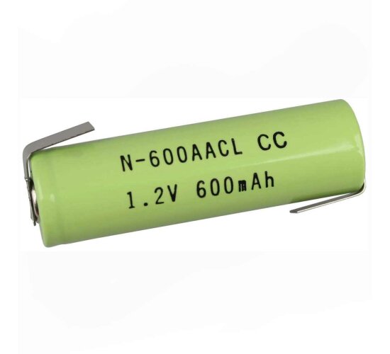 Panasonic Akku Mignon (AA) N-600 Cadnica AACL Z-Lötfahne NiCd 1.2 V 600 mAh