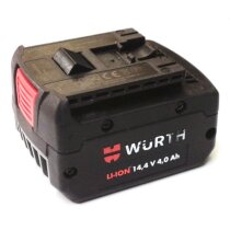 Original Würth Akku 14,4 V Li Neubestückt mit...