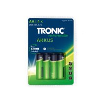 4 x TRONIC Akku Ready 2 Use  -Ni-MH, AA/Mignon/HR6/HRMRI6...